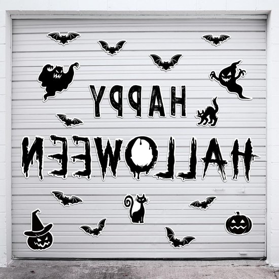 Cartoon Halloween Set. Enge Illustratie Voor Een Halloweenfeest
