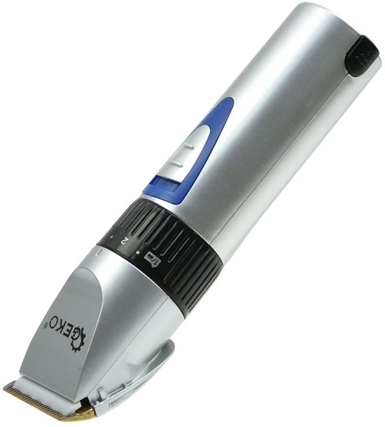 GEKO Draadloze huisdierentrimmer - keramisch en titanium - verstelbare snijlengte - met accessoires van Geko — afbeelding 5