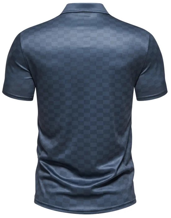 Nivard Golf Shirt Heren - T-shirt - Golfkleding - Golfen - Golf Accessoires - Polo Shirt - Marineblauw - Maat XXL van Nivard — afbeelding 4