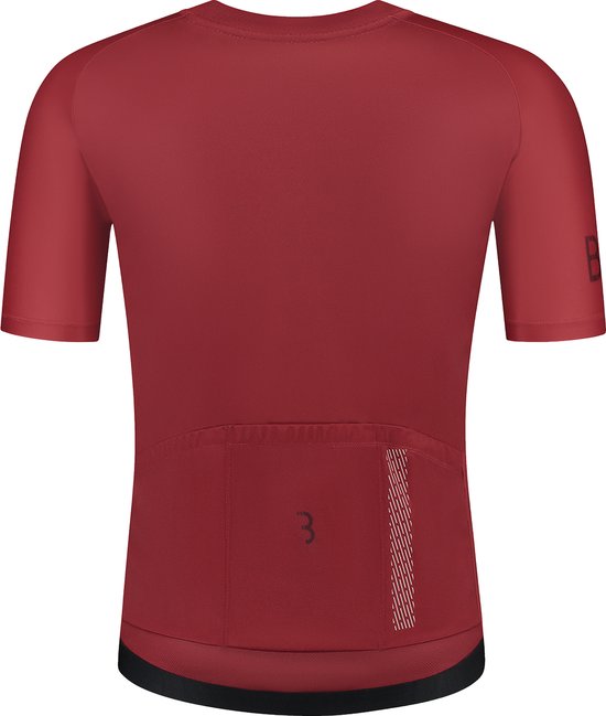 BBB Cycling ComfortFit R - Duurzaam Fietsshirt Heren Korte Mouw - 15-25 °C - Ademend MTB en Wielrenshirt - 3 Achterzakken - Rood van BBB Cycling — afbeelding 2
