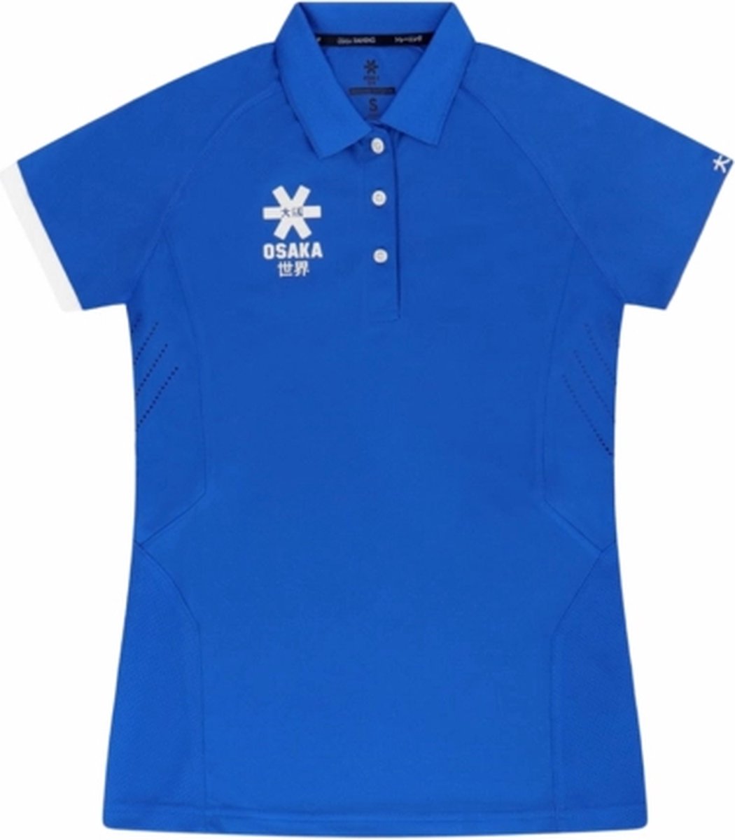 Osaka Women Polo Jersey Blauw kobalt