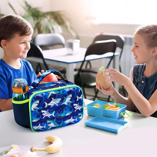 SPIDERMAN Lunchtas inclusief lunchbox en drinkfles Rugzak