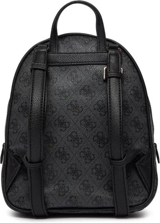 GUESS Sac à dos de loisirs Sac à dos Manhattan Backpack Coal Logo Gris foncé