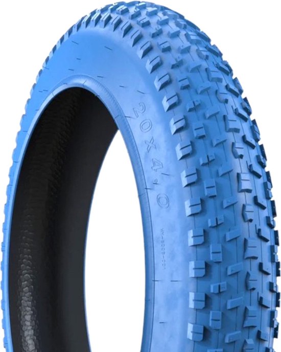 Fatbike Buitenband Blauw 20×4.0 Enduro Dikke Buitenband Fietsband Offroad