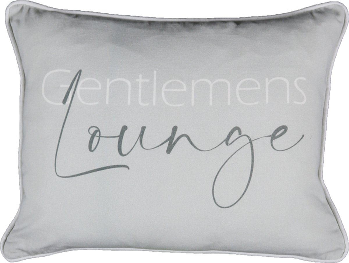Mars & More kussen katoen gentlemen's lounge 35x45cm* Multi