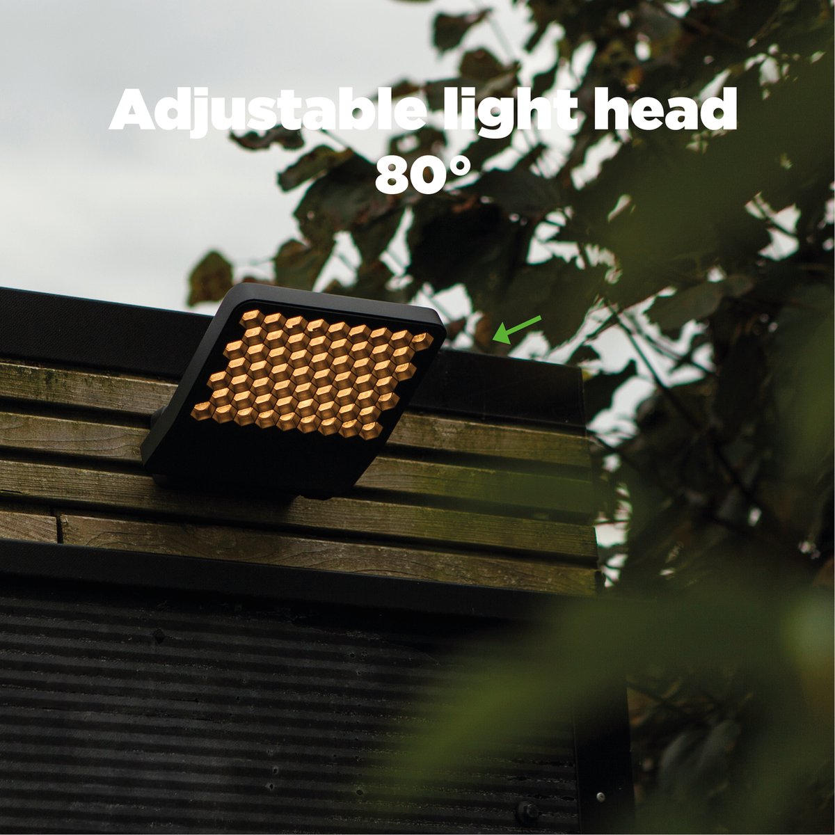 Lutec Atlantis - LED wandlamp voor buiten - Anti-verblinding