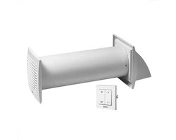 Europlast decentrale WTW-unit 150 mm met schakelaar
