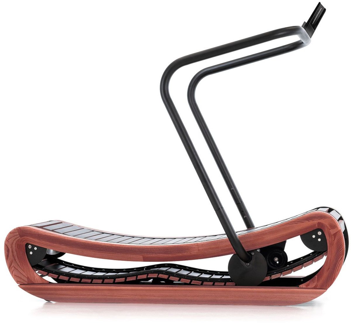 NOHRD Sprintbok V.2 Loopband - Beuken - Gebogen en zelfaangedreven