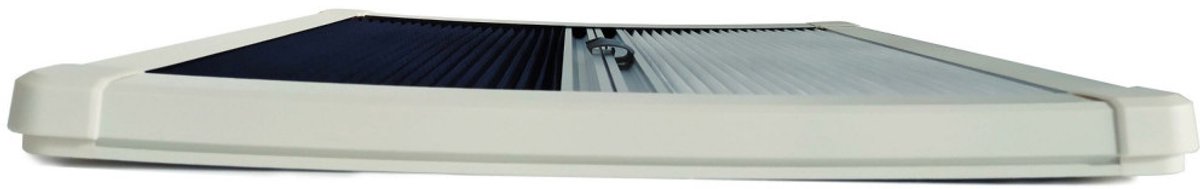 Horrex Gebogen Duo Plissé R5000 Zwart 524x534