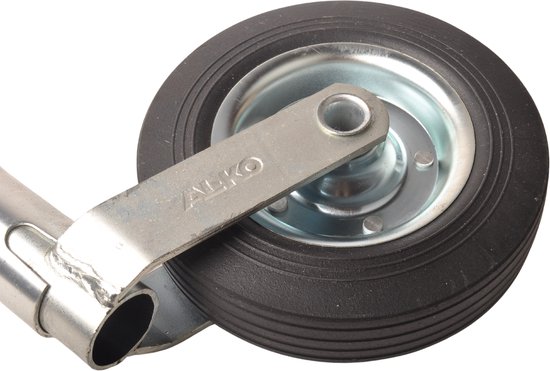 Neuswiel Compact Alko, rond diameter 48 mm, stalen velg met massief rubber wiel van AL-KO — afbeelding 2