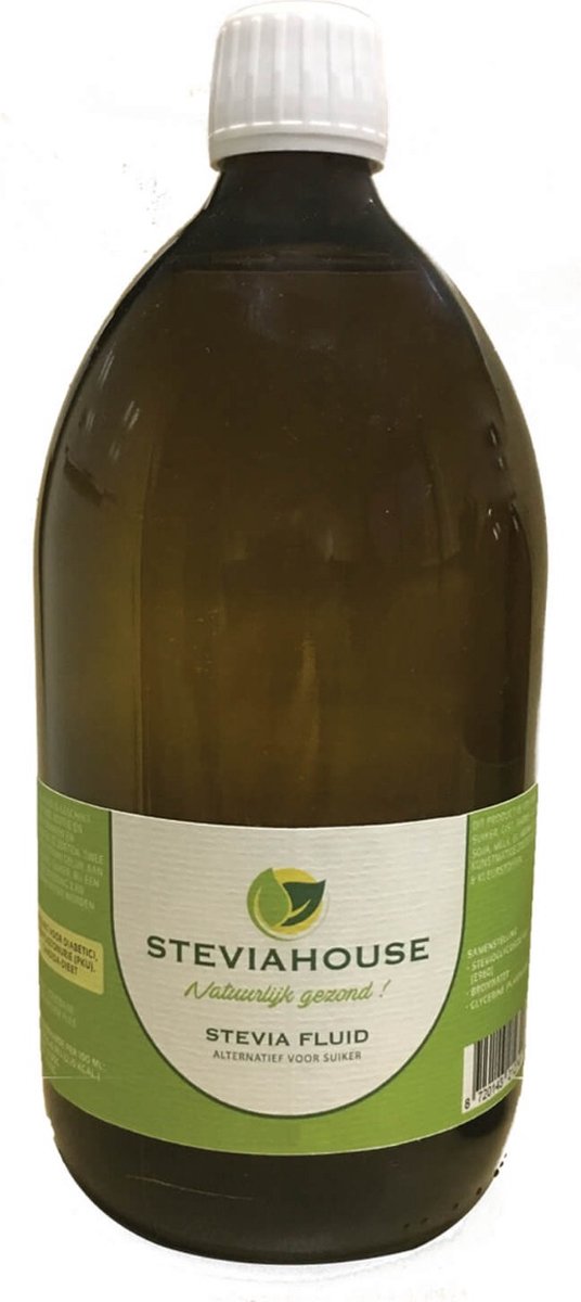 Stevia Extract Vloeibaar 1 Liter - 1 Liter - Steviahouse - Niet Bitter