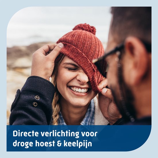 Natterman Droge Hoest & Keelpijn 2-in-1 Siroop - Verlicht droge en kriebelhoest - Verzacht de keelpijn - Hoestdrank - Medisch hulpmiddel - 150 ml