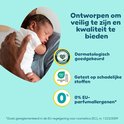 Aperçu des tailles de couches Pampers 0 à 7, avec les indications de poids correspondantes.