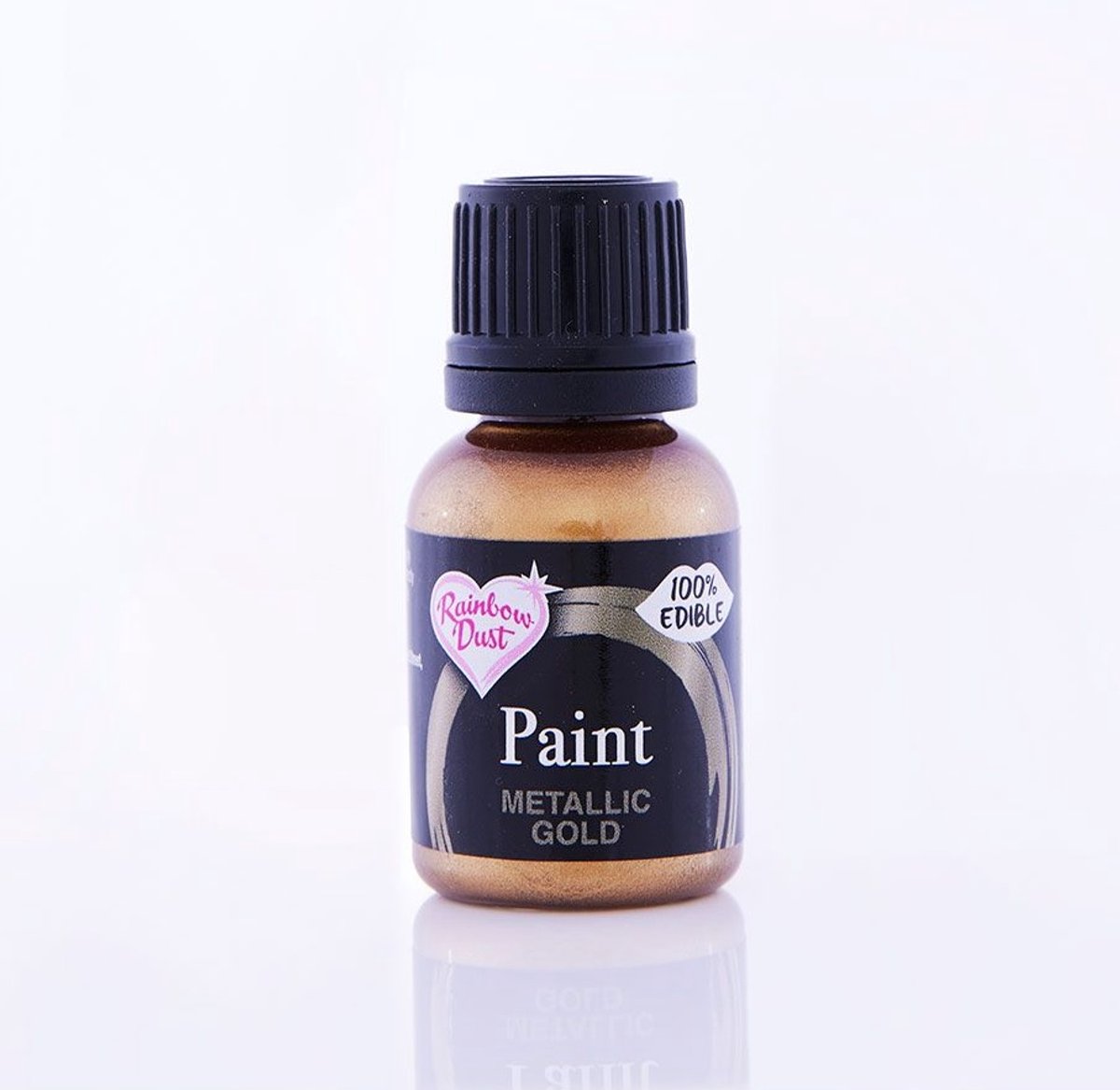 Rainbow Dust Metallic Cake Art Paint Goud 25g