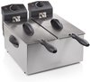 Tristar Dubbele Friteuse FR-6937 - Frituurpan 2 x 3 liter - 2 x 1800W - Beide pannen apart te bedienen - RVS