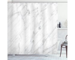 New Bed, Marmer Print Natuuroppervlak Close-up, Douchegordijn Badkamer Decor Set met Haakjes, 180 cm B 200 cm L