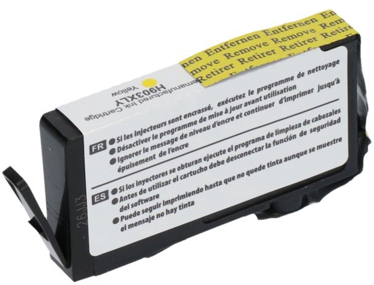 PrintAbout huismerk Inktcartridge 903 (T6L95AE) Geel geschikt voor HP
