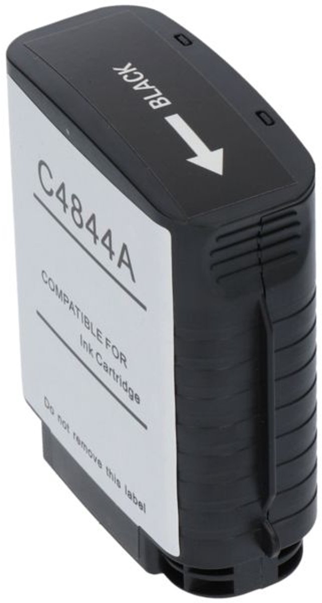PrintAbout huismerk Inktcartridge 10 (C4844A) Zwart geschikt voor HP