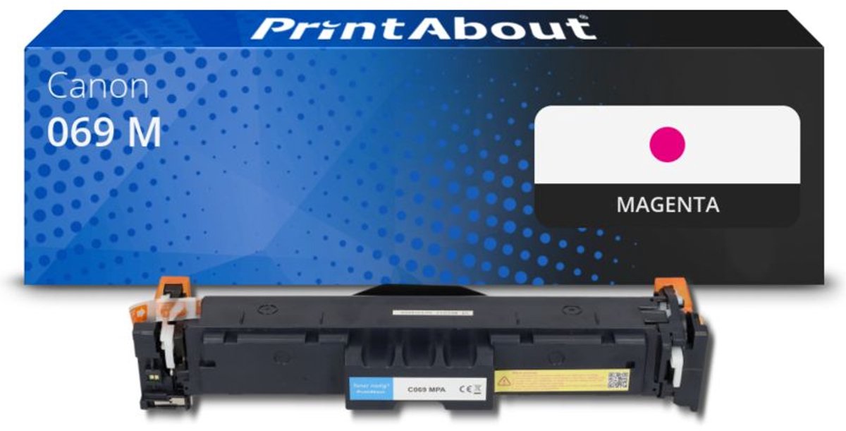 PrintAbout Huismerk Canon 069 M Toner Magenta