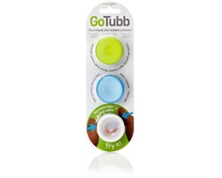 Humangear Go Tubb Small Clear/Green/Blue