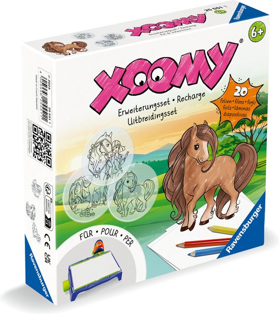 Ravensburger - Xoomy® Refill Horses - Tekeninspiratie voor Paardenliefhebbers