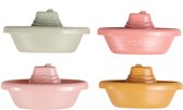 Little Dutch badspeelgoed stapelbare badbootjes Pink