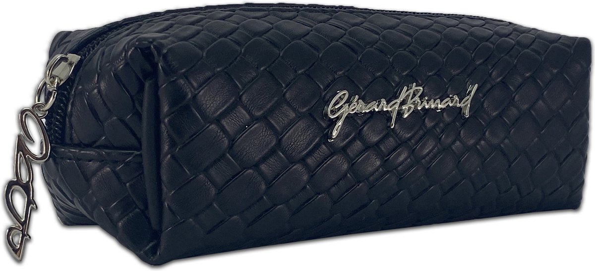 Gérard Brinard - Noir Blanc Luxe Make-up Tasje Zwart (of Wit) - Reistas - Beauty case - Cosmetica tas - Make-up Organizer - Skincare Organizer - Reis Toilettas - Multifunctionele Make-up Tasje - Case Tool