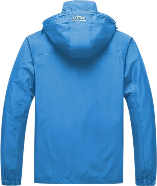 Bovista Windjas Heren - Parka - Lente & Herfst - Jas - Volwassen - Windjack - Windbreaker - Outdoor - Hemelsblauw - L