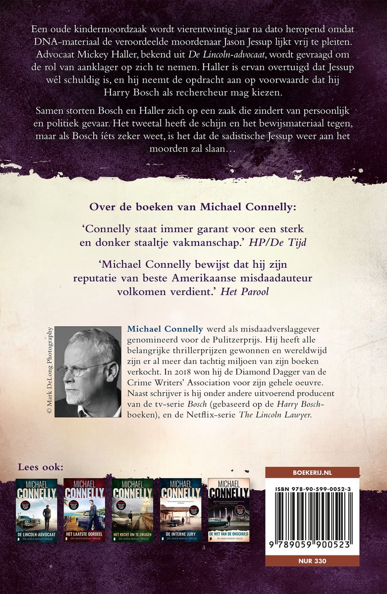 Lincoln-advocaat 3 - De herziening - back cover