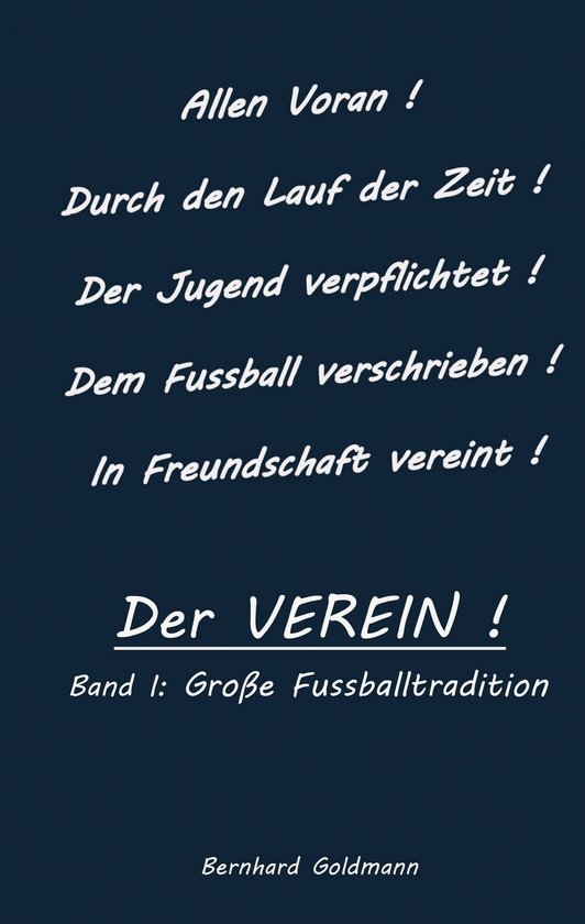 Der VEREIN 1 - Der VEREIN! - cover