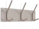 Spinder Design kapstok Fusion 3 - Silky Taupe - 3 haken - Staal