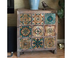 Plaktegels - 20x20 cm - Industriële stijl - Keukentegels zelfklevende achterwand - 24 stuks muurstickers voor zelfklevende badkamer-, keuken-, wandtegels - met tegelpatroon - PVC zelfklevende muurtegels
