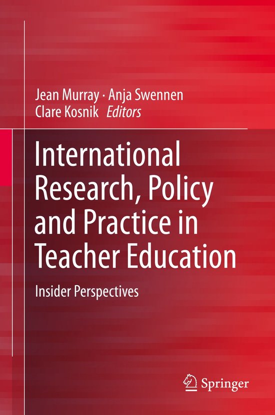 International Research, Policy and Practice in Teacher Educa ... - cover