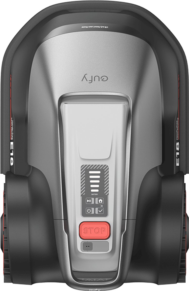 Afbeelding 3 van eufy E18 Robotgrasmaaier, Geen begrenzingsdraad/RTK/signaalverlies. TrueVision + GNSS voor gazons tot 1200m². Nauwkeurig randen maaien, obstakels vermijden, app-bediening.