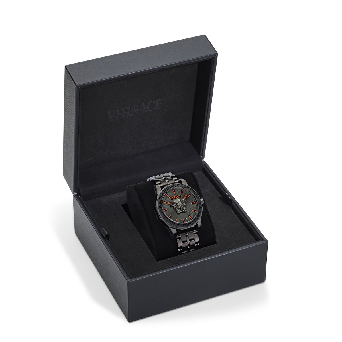 Versace Medusa Deco VE9I00524 Horloge - Staal - Grijs - Ø 43 mm