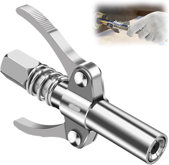 HIMOMO G Coupler für Fettpresse, Fettpresse Mundstück mit 30-cm HIMOMO G Coupler für Fettpresse, Fettpresse Mundstück mit 30-cm