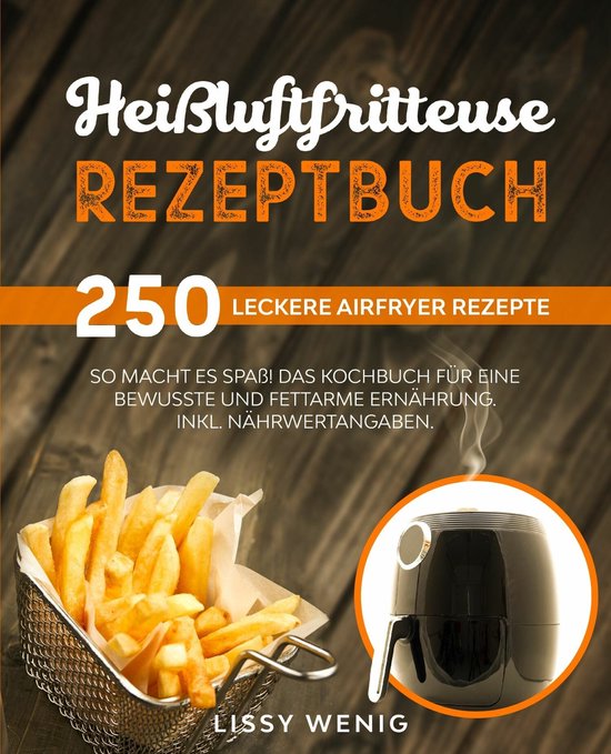 Heißluftfritteuse Rezeptbuch - cover
