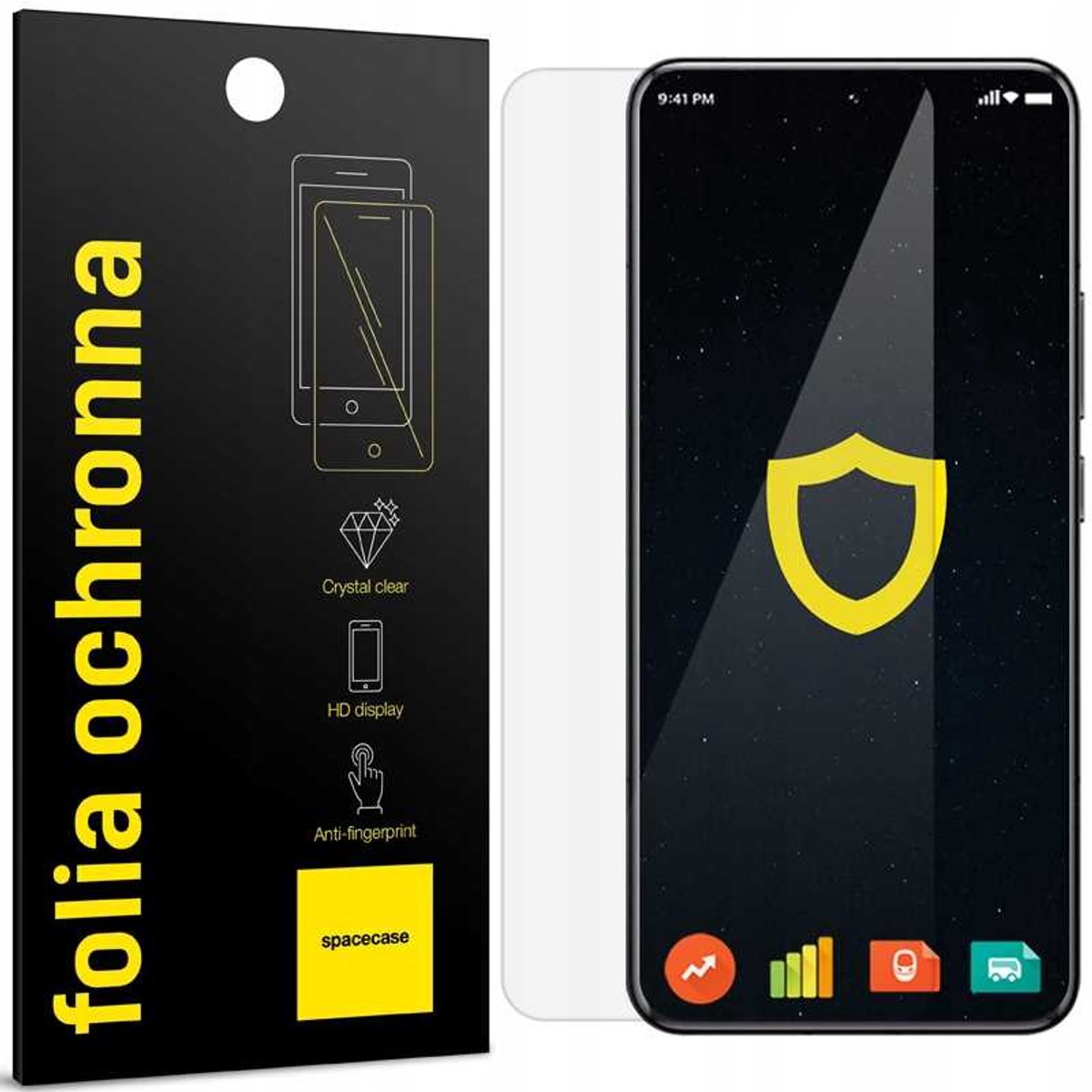 Spacecase Hydrogel Gehard Glas Voor Xiaomi 14 Pro Beschermfolie