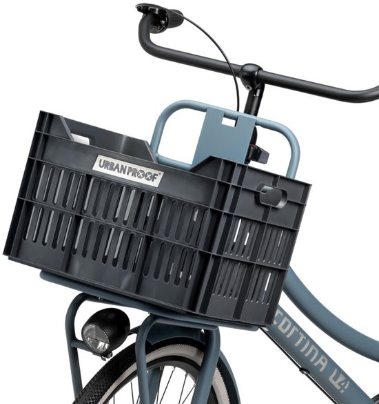 Urban Proof Click Fietskrat 30 Liter Gerecycled Kunststof Ash Grey van Urban Proof — afbeelding 4