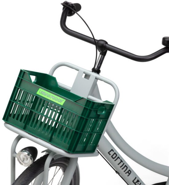 Urban Proof fietskrat 15L retro green Recycled 30x22x19cm van Urban Proof — afbeelding 2