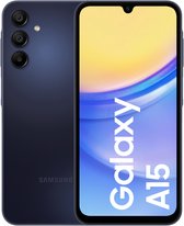 Bol.com Samsung Galaxy A15 4G - 256GB - Blue black aanbieding