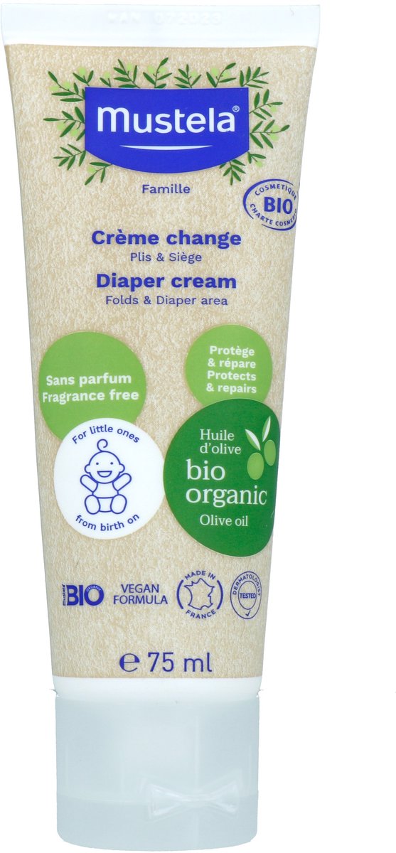 Goedkoopste Mustela Bébé Bio Crème Change 75ml