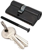 Profielcilinder - Zwart - Universeel - Inclusief 2 Sleutels - 30/35