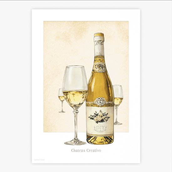 Impression d'art « Chateau Creativo » : Journal de Daphné – A4