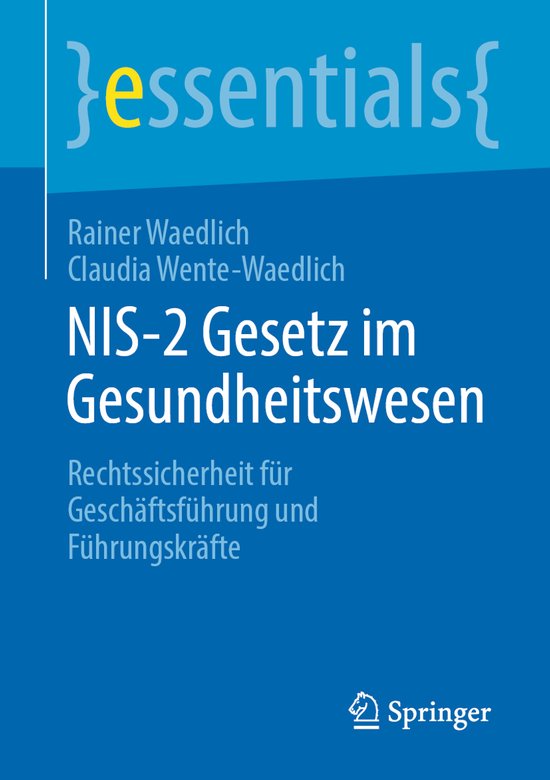 essentials- NIS-2 Gesetz im Gesundheitswesen - cover