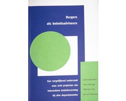 Burgers als beleidsadviseurs