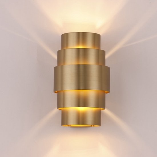 Applique Artdelight Rolls - bronze doré - 2 x raccord G9