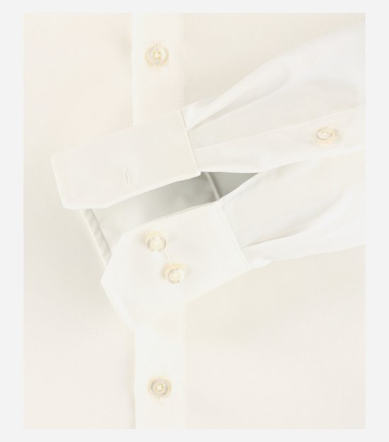 Chemise coupe moderne VENTI - sergé - beige - Repassage facile - Taille de col : 40