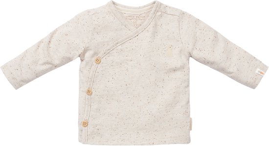 Little Dutch Vest - Maat 50 - Vestje overslag Jongens & Meisjes - Beige - Newborn Naturals