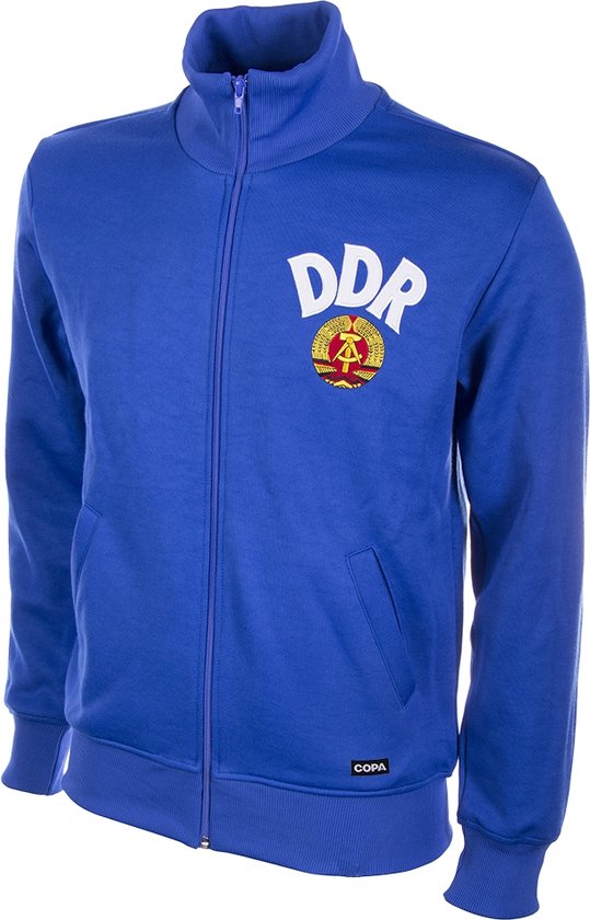 COPA - DDR 1970's Veste de football rétro - Hommes - Bleu - S